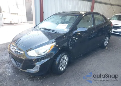 2016 Hyundai Accent Se z USA, uszkodzony, nr VIN KMHCT4AE0GU027607